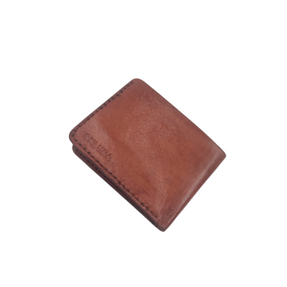 Goat Leather Wallet - Double Layer & Hand Stitched