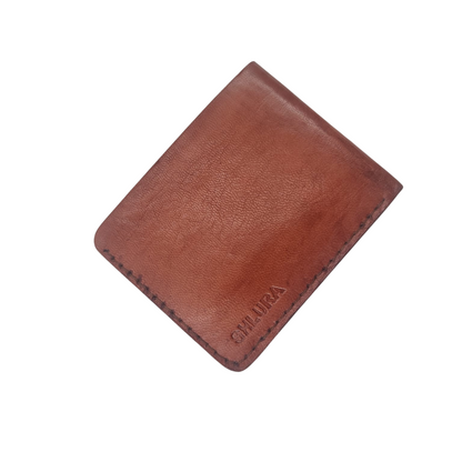 Goat Leather Wallet - Double Layer & Hand Stitched