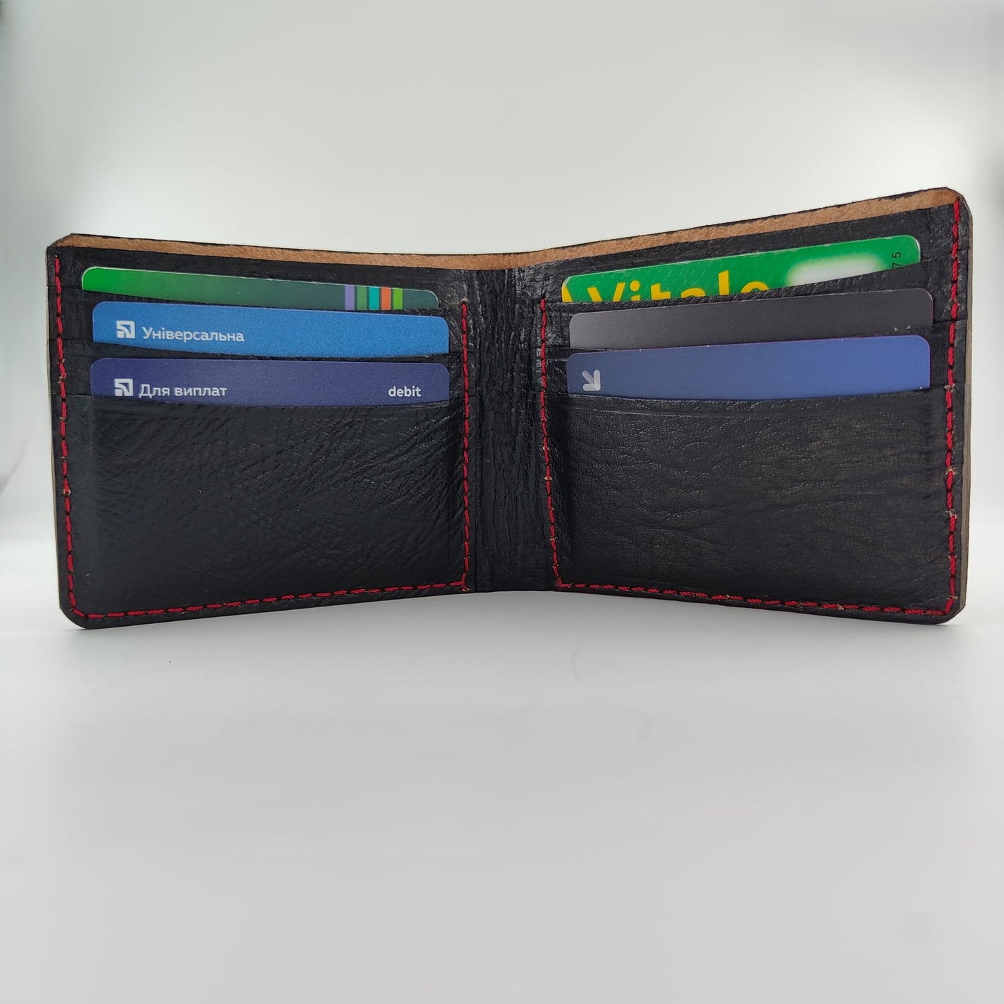 Vegetable Tanned Cowhide Leather Wallet