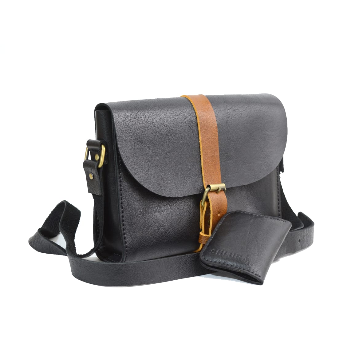 Cowhide Leather Shoulder Bag – Elegance and Craftsmanship