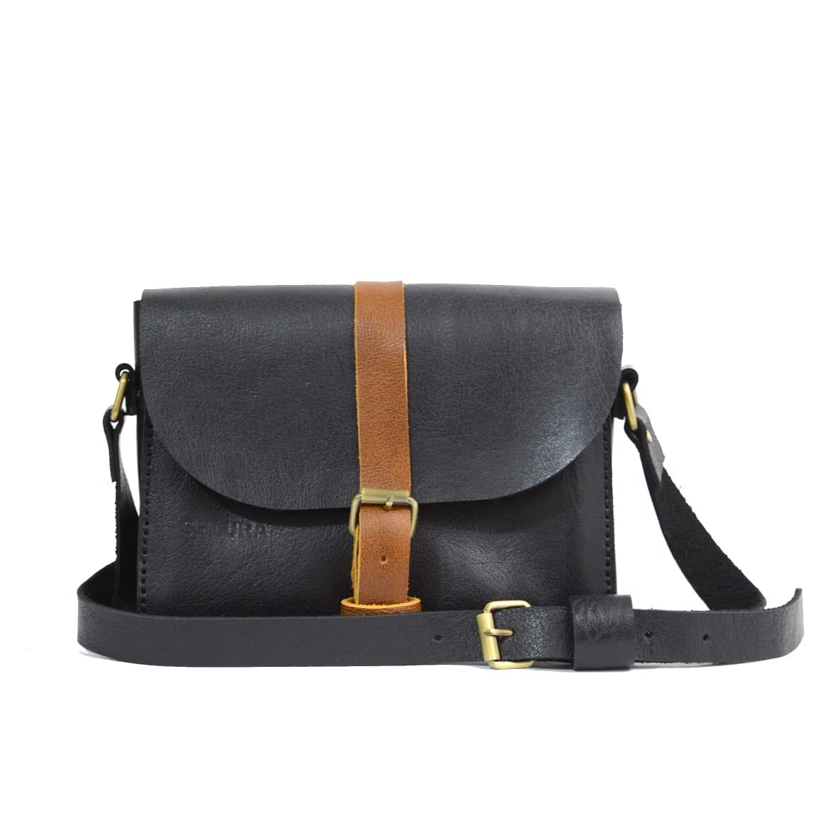 Cowhide Leather Shoulder Bag – Elegance and Craftsmanship