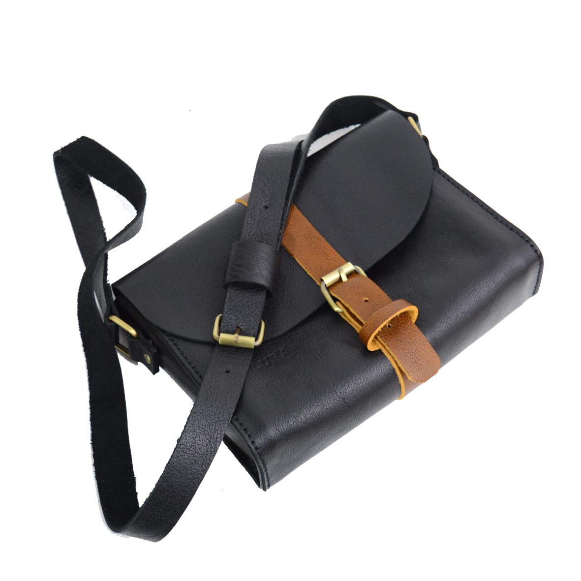 Cowhide Leather Shoulder Bag – Elegance and Craftsmanship